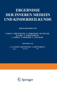 Cover-Bild zum Titel 'Ergebnisse der Inneren Medizin und Kinderheilkunde' von 'L. Langstein, A. Schittenhelm'