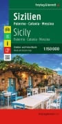 Cover-Bild zum Titel 'freytag & berndt Straßenkarte Sizilien 1:150.000' von ''
