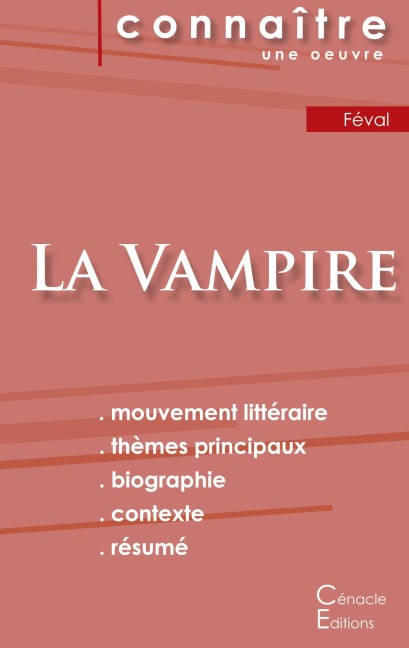 Fiche de lecture La Vampire de Paul Féval (Analyse littéraire de référence et résumé complet) - Paul Féval
