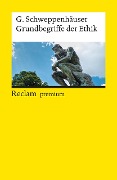 Cover-Bild zum Titel 'Grundbegriffe der Ethik' von 'Gerhard Schweppenhäuser'