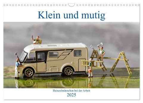 Klein und Mutig (Wandkalender 2025 DIN A3 quer), CALVENDO Monatskalender - Monika Koch