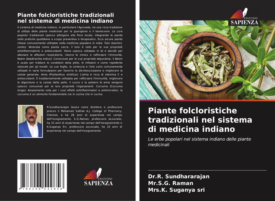 Piante folcloristiche tradizionali nel sistema di medicina indiano - R. Sundhararajan, S. G. Raman, K. Suganya sri