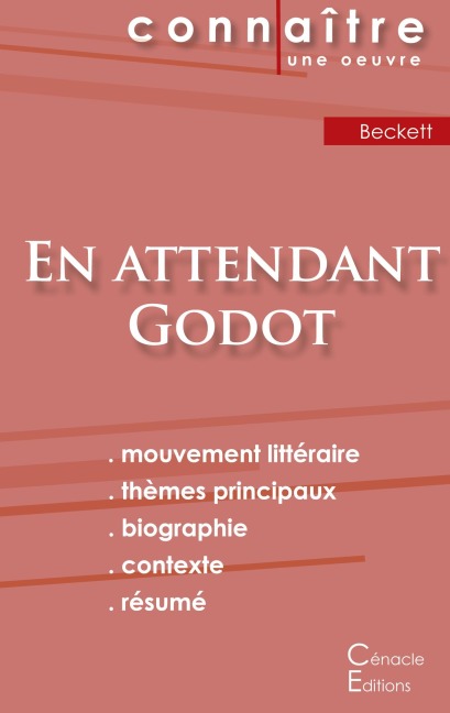 Fiche de lecture En attendant Godot de Samuel Beckett (Analyse littéraire de référence et résumé complet) - Samuel Beckett