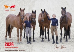 Cover-Bild zum Titel 'Ingrid Klimke Kalender 2026' von 'Ingrid Klimke'