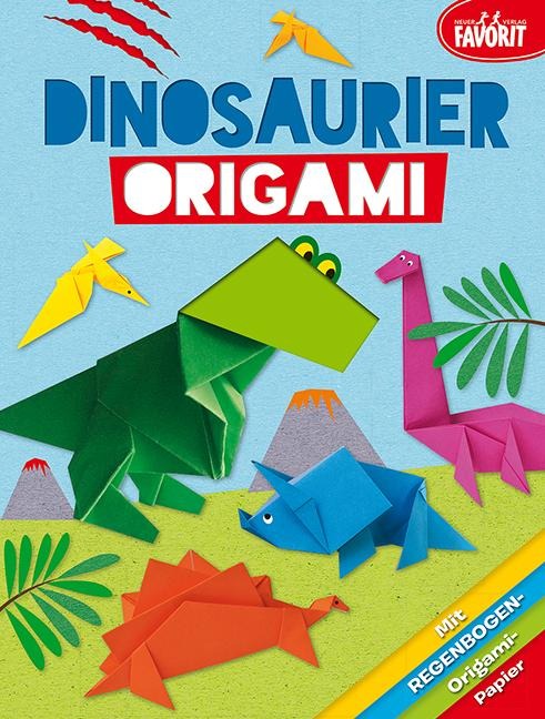 Dinosaurier-Origami -