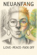 Cover-Bild zum Titel 'Neuanfang - LOVE - PEACE - FUCK OFF -' von 'Isabelle Harke-Blank'