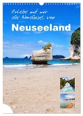 Erlebe mit mir die Nordinsel von Neuseeland (Wandkalender 2025 DIN A3 hoch), CALVENDO Monatskalender - Nadine Büscher