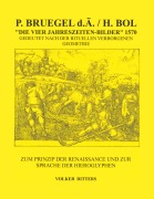 Cover-Bild zum Titel 'P. Bruegel d.Ä. / H.Bol >Die vier Jahreszeiten - Bilder< 1570 Gedeutet nach der rituellen verborgenen Geometrie' von 'Volker Ritters'