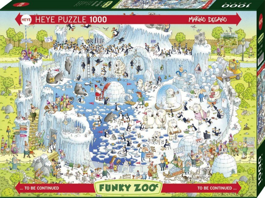 Polar Habitat. Puzzle 1000 Teile - Marino Degano