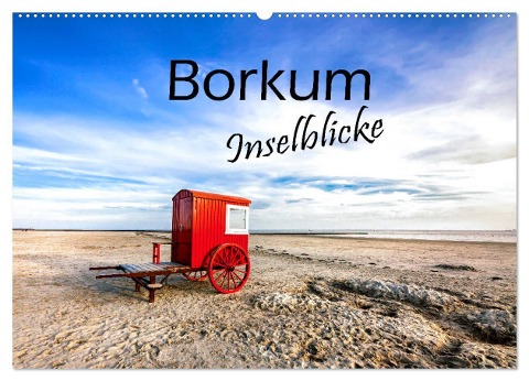 Borkum - Inselblicke (Wandkalender 2025 DIN A2 quer), CALVENDO Monatskalender - A. Dreegmeyer
