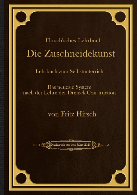 Hirsch'sches Lehrbuch - Fritz Hirsch