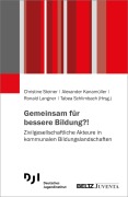 Cover-Bild zum Titel 'Gemeinsam für bessere Bildung?!' von ''