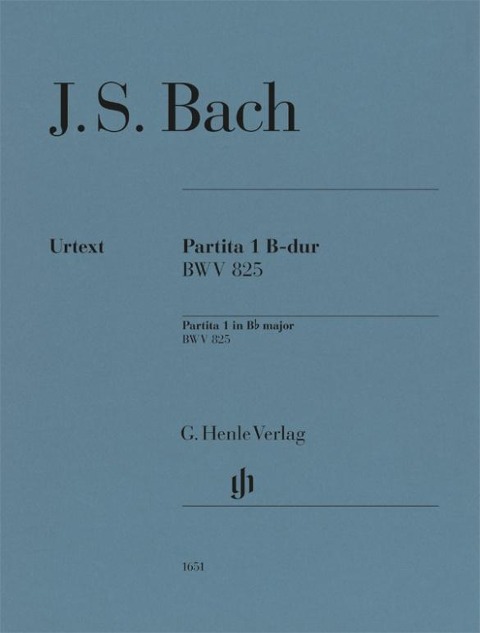 Johann Sebastian Bach - Partita Nr. 1 B-dur BWV 825 - Johann Sebastian Bach