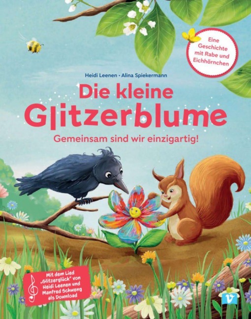 Die kleine Glitzerblume. Bilderbuch - Heidi Leenen