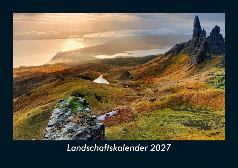 Landschaftskalender 2027 Fotokalender DIN A5 - Tobias Schmitt, Kevin Heber