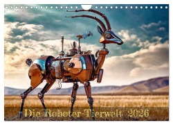 Cover-Bild zum Titel 'Die Roboter-Tierwelt (Wandkalender 2026 DIN A4 quer), CALVENDO Monatskalender' von 'Werner Braun'