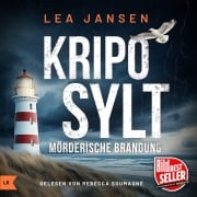 Cover-Bild zum Titel 'KRIPO SYLT - Mörderische Brandung' von 'Lea Jansen'