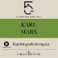 Cover-Bild zum Titel 'Karl Marx: Kurzbiografie kompakt' von 'Jürgen Fritsche, Minuten, Minuten Biografien'