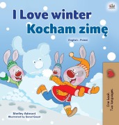 Cover-Bild zum Titel 'I Love Winter (English Polish Bilingual Book for Kids)' von 'Shelley Admont, Kidkiddos Books'