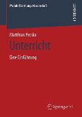 Cover-Bild zum Titel 'Unterricht' von 'Matthias Proske'