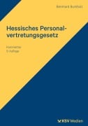 Cover-Bild zum Titel 'Hessisches Personalvertretungsgesetz' von 'Bernhard Burkholz'