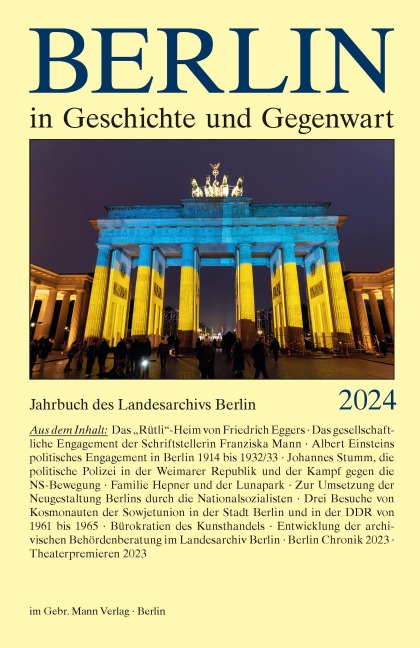 Berlin in Geschichte und Gegenwart - 