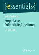 Cover-Bild zum Titel 'Empirische Solidaritätsforschung' von 'Stefan Wallaschek'