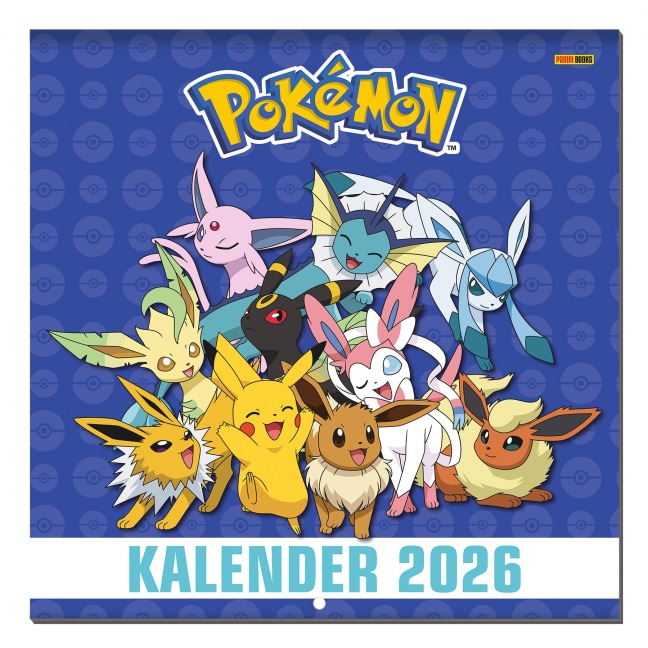 Pokémon: Kalender 2026 - Pokémon, Panini