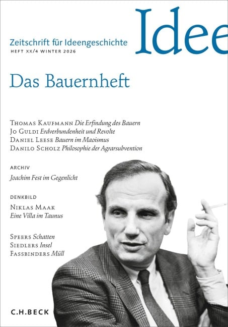 Zeitschrift für Ideengeschichte Heft XX/4 Winter 2026 - 