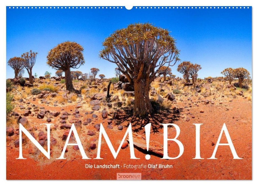 Namibia - Die Landschaft (Wandkalender 2027 DIN A2 quer), CALVENDO Monatskalender - Olaf Bruhn