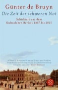 Cover-Bild zum Titel 'Die Zeit der schweren Not' von 'Günter de Bruyn'