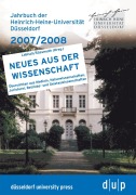 Cover-Bild zum Titel 'Jahrbuch der Heinrich-Heine-Universität Düsseldorf 2007/2008' von 'Rektor der Heinrich-Heine-Universität Düsseldorf'