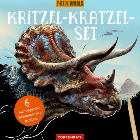 Kritzel-Kratzel-Set (Triceratops) - 