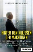 Cover-Bild zum Titel 'Hinter den Kulissen der Mächtigen' von 'Heiner Thorborg'