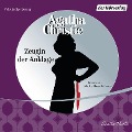 Cover-Bild zum Titel 'Zeugin der Anklage' von 'Agatha Christie'