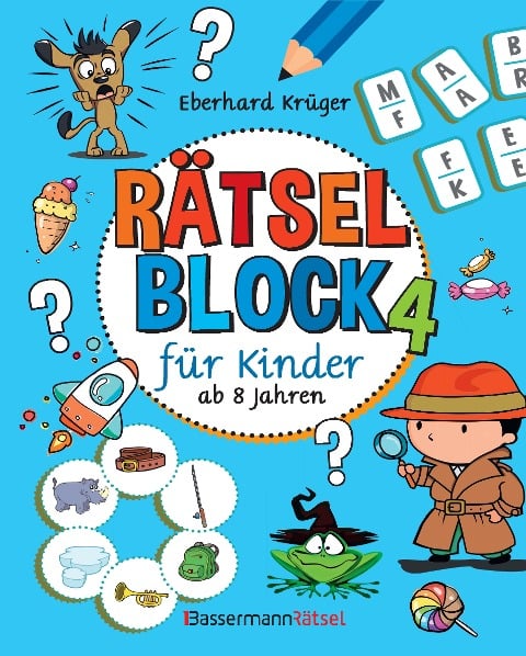 Rätselblock 4 für Kinder ab 8 Jahren (5 Exemplare à 3,99) - Eberhard Krüger