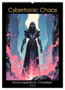 Cybertronic Chaos: Anime-inspirierte KI- Charaktere (Wandkalender 2026 DIN A2 hoch), CALVENDO Monatskalender - Sebastian Lüdke