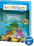 Cover-Bild zum Titel 'Leselöwen 2. Klasse - Drei Freunde retten die Schule' von 'Kai Pannen'