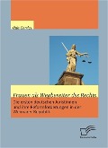 Frauen als Wegbereiter des Rechts: Die ersten deutschen Juristinnen und ihre Reformforderungen in der Weimarer Republik - Oda Cordes