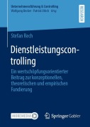 Cover-Bild zum Titel 'Dienstleistungscontrolling' von 'Stefan Rech'