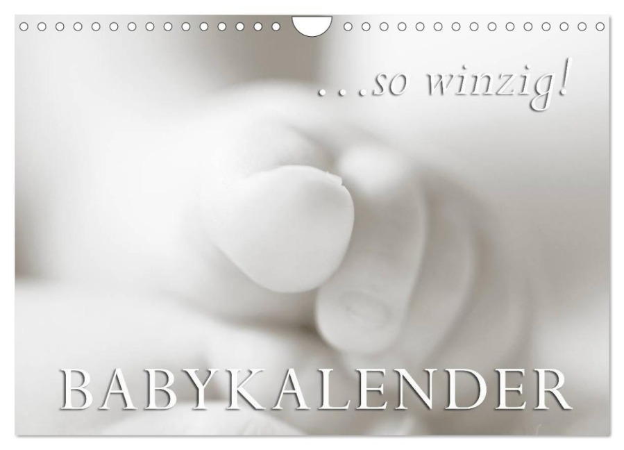 ...so winzig - Babykalender (Wandkalender 2026 DIN A4 quer), CALVENDO Monatskalender - Markus W. Lambrecht
