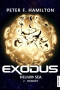 Cover-Bild zum Titel 'Exodus Helium Sea 2' von 'Peter F. Hamilton'
