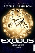 Cover-Bild zum Titel 'Exodus Helium Sea 2' von 'Peter F. Hamilton'