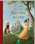 Cover-Bild zum Titel 'Mein großer Märchenschatz' von 'Gebrüder Grimm, Charles Perrault, Wilhelm Hauff, Hans Christian Andersen'