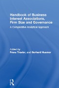 Cover-Bild zum Titel 'Handbook of Business Interest Associations, Firm Size and Governance' von ''