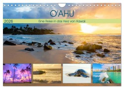 Cover-Bild zum Titel 'O'ahu - Eine Reise in das Herz von Hawaii (Wandkalender 2026 DIN A4 quer), CALVENDO Monatskalender' von 'Christian Müller'