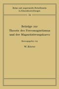 Cover-Bild zum Titel 'Beiträge zur Theorie des Ferromagnetismus und der Magnetisierungskurve' von ''
