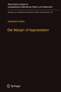 Cover-Bild zum Titel 'Die Margin of Appreciation' von 'Josephine Asche'