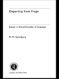 Cover-Bild zum Titel 'Departing from Frege' von 'Mark Sainsbury'