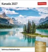 Cover-Bild zum Titel 'Kanada Sehnsuchtskalender 2027 - Wochenkalender mit 53 Postkarten' von ''